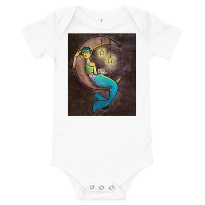 Baby Mermaid Moon Onesie - Ikan Island