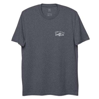 Hibiscus Driop Unisex recycled t-shirt - Ikan Island